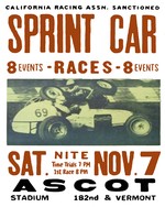 1957 CRA ASCOT poster